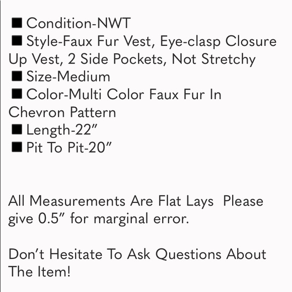 Say What Faux Fur - Picture 5 of 5